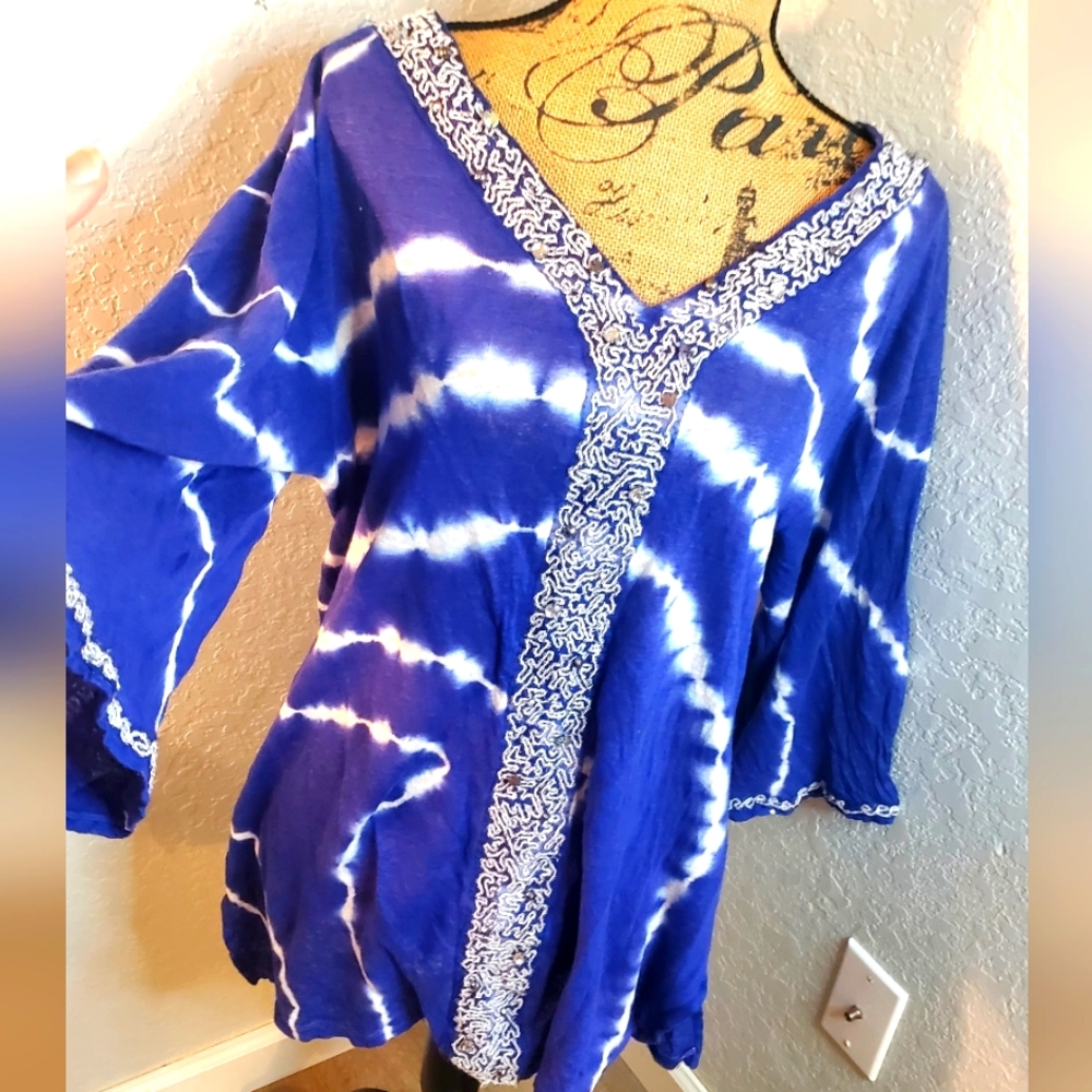 INC TIE DYE COVER UP